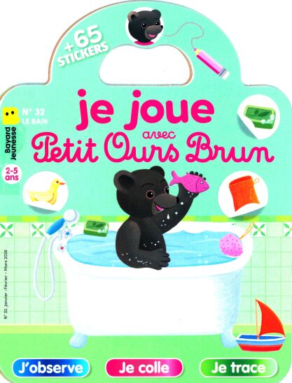 JE JOUE AVEC OURS BRUN